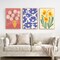 Flower Paint by Numbers for Adults Kids Beginners,Easy Acrylic Paint by Number Kits on Canvas Without Frame,Oil Painting Kits Present for Home Wall Decor 9.8x13.7inch